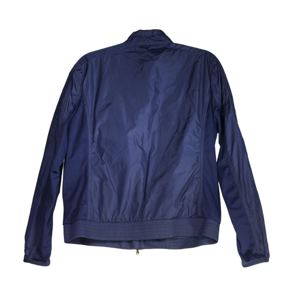 Ralph Lauren Golf Windbreaker Womens Small Blue Gold Zippers Full Zip Jacket - Picture 8 of 11